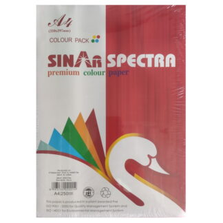 Набір кольорового паперу А4 250арк. 10кол. 80г/м. SPEKTRA COLOR інтенсив+пастель