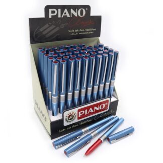 Ручка кулькова PIANO PT-263 червона