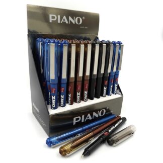 Ручка кулькова PIANO PT-225 'Zing' синя