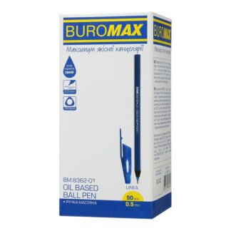 Ручка кулькова BM.8362-01 LINEA масло, синя