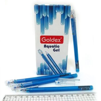 Ручка гель Goldex AQUATIC GEL 0,6мм. #881 Індія синя