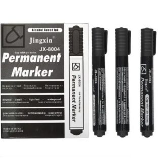 Маркер Permanent 8004 круглий чорний