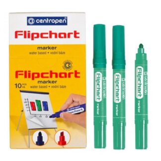 Маркер Flipchart Centropen 8550 круглий зелений