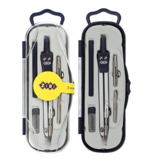 Готовальня ZB.5312CL-03 COLLEGE из 5 предметов, т-синяя