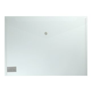 Папка-конверт на кнопці А4 BM.3926-00 прозора