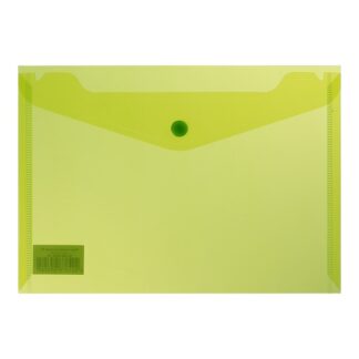 Папка-конверт на кнопці А5 BM.3936-15 зелена