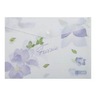 Папка-конверт на кнопці А4 ARABESKI, BM.3943-26, бузковий