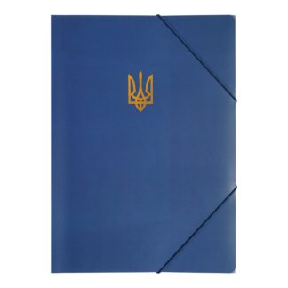 Папка на гумках, А4, BM.3972-03, UKRAINE, темно-синя