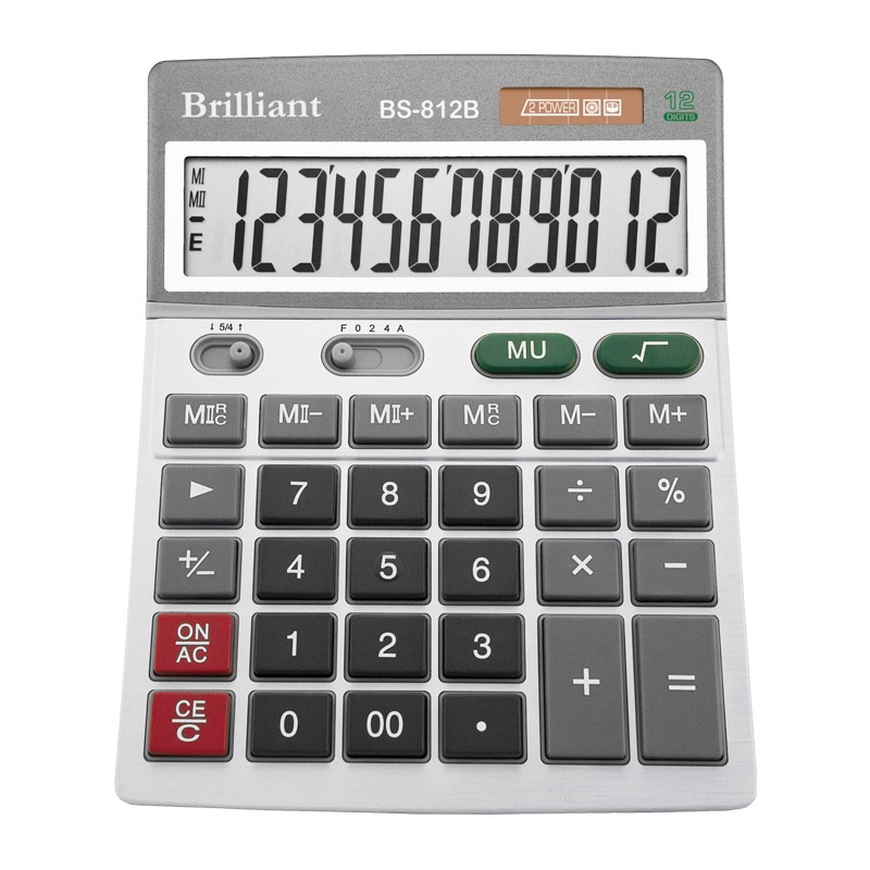 Калькулятор Brilliant BS-812В 12 розрядів