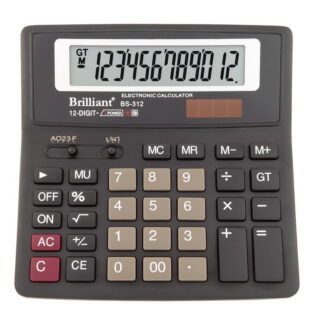 Калькулятор Brilliant BS-312 12 розрядів