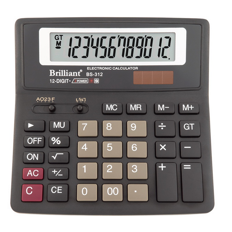 Калькулятор Brilliant BS-312 12 розрядів