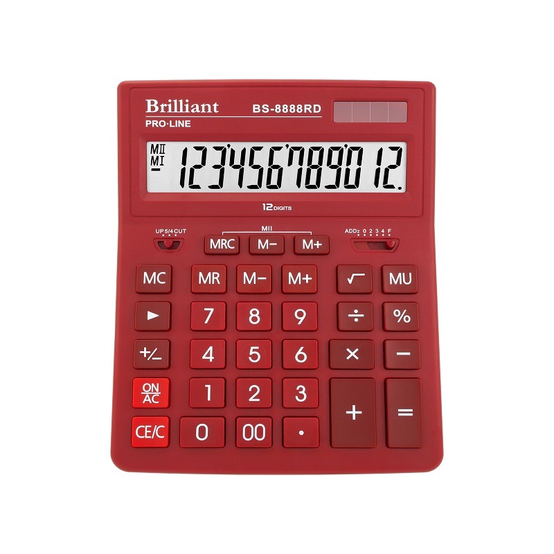 Калькулятор Brilliant BS-8888RD 12-розрядів