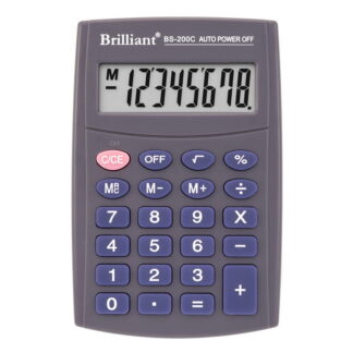 Калькулятор Brilliant BS-200C , 8 розрядів, кишеньковий
