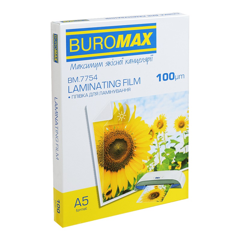 Плівка д/ламінування 100мкм А5 154х216 ВМ.7754