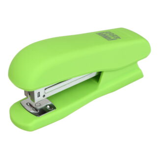 Степлер №24,26 ВМ 4202-15 RUBBER TOUCH св.зелений