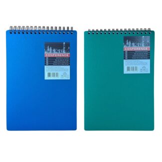 Блокнот на спіралі А-5 60л. пласт. обкл. Conference ВА5360