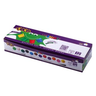 Гуаш 12кол./10мл ZIBI SMART Line ZB.6651