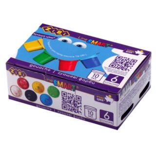 Гуаш 6кол/10мл ZIBI SMART Line ZB.6650