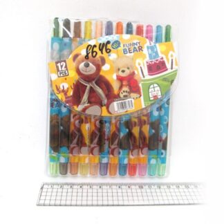Мілки воскові 12кол Crayons Jumbo 'Ведмежа' 8646