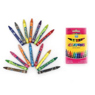 Крейда воскова 16кол. Crayons 8496-16