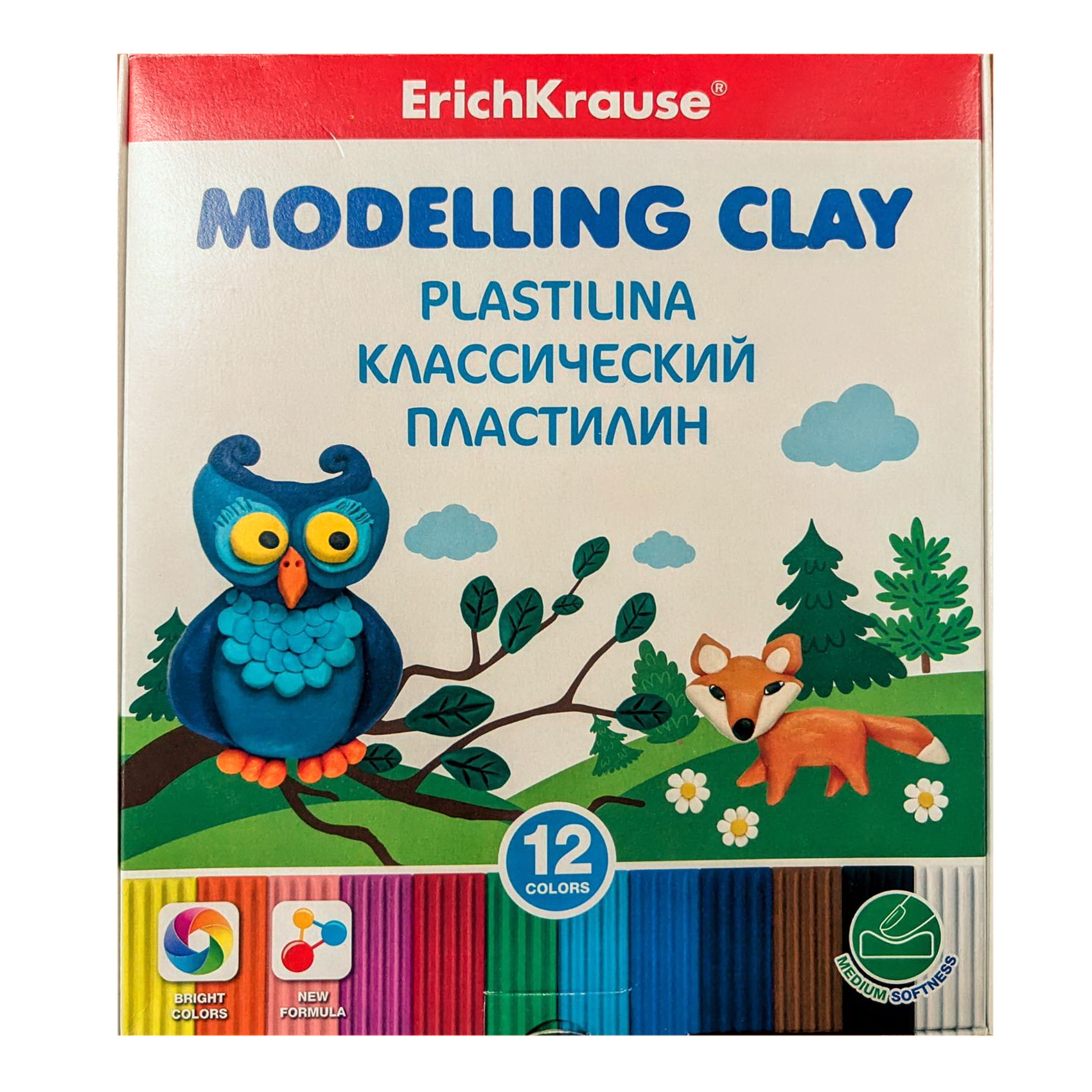 Пластилін 18кол.324гр.Frt Barry, ЕК61765+стек