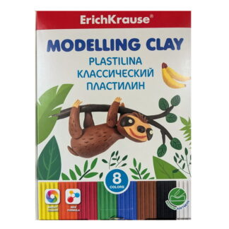 Пластилін 12кол. 216гр. Erich Krause, ЕК50548 + стек