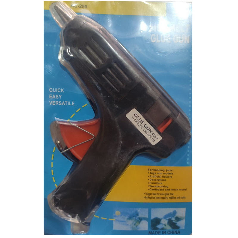 Пістолет клеєвий АС-250 40W євровилка 1,1 см