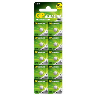 Батарейка GP Alkaline Button Cell 1.5V, 177-U10, AG4, LR626, SR66