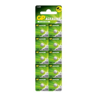 Батарейка GP Alkaline Button Cell 1.5V, 164-U10, AG1, LR620, LR66