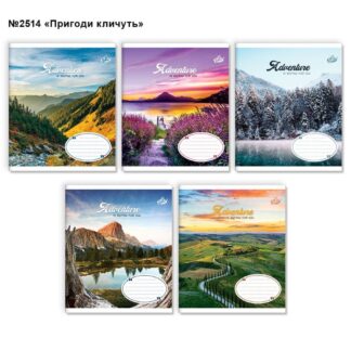 Зошит 96арк # Brisk ТВ-17 Пригоди кличуть 2514