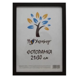 Фоторамка 21*30 багет 1611, вишня. (скло+картон)