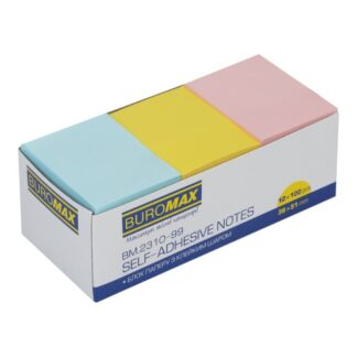 Блок для нотаток з клейким шаром 38х51х100 арк. BM.2310-99 асорті