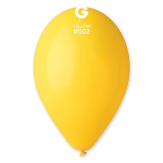 Кулька латексна 10' G-90 002 пастель жовтий