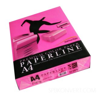 Папір А4/500 арк.Color Offset 75г/м неон (hp Red) 350 червоний