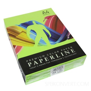 Папір А4/500 арк.Color Offset 75г/м неон (hp Green)321 зелений