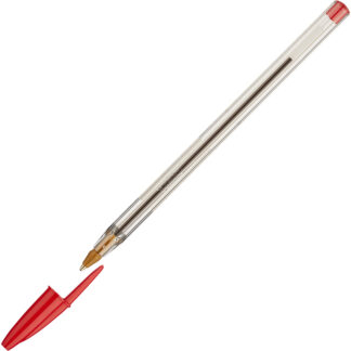 Ручка кулькова BIC 'Cristal' червона NF 400